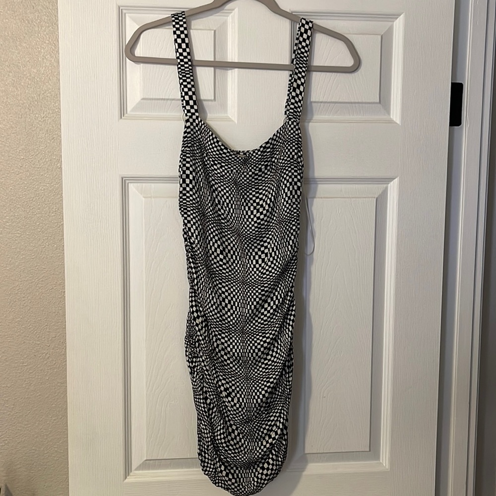 Size Small, short, stretchy dress.